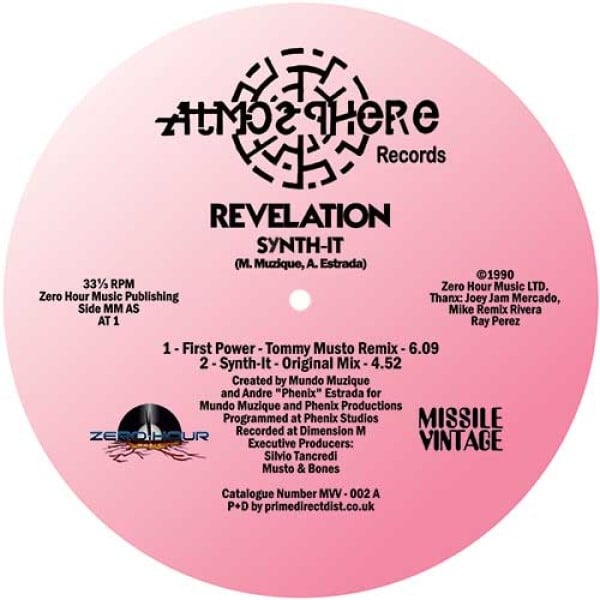 Revelation - First Power - MVV002 - ATMOSPHERE