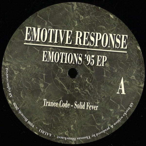 Emotive Response - Emotions '95 - AAL011 - 9300 RECORDS