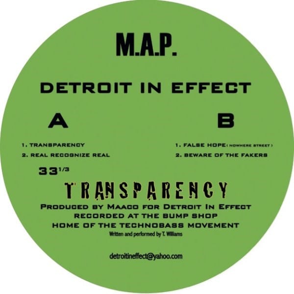 Detroit In Effect - Transparency - MAP016 - M.A.P.