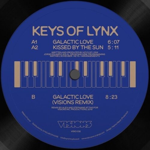 Keys Of Lynx - Galactic Love - VISIO032 - VISIONS