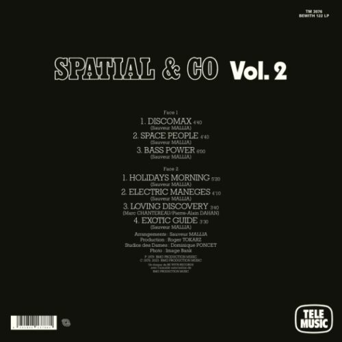 Sauveur Mallia - Spatial & Co Vol. 2 - BEWITH122LP - BE WITH RECORDS