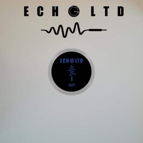 Frenk Dublin - ECHO LTD 007 EP white + black + blue marbled - ECHOLTD007 - ECHO LTD