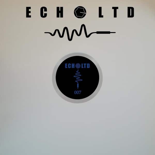 Frenk Dublin - ECHO LTD 007 EP white + black + blue marbled - ECHOLTD007 - ECHO LTD