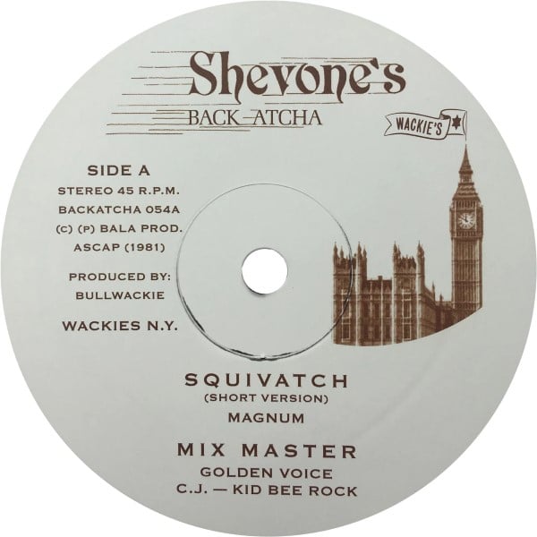 Magnum / Golden Voice - Squivatch - BK054 - BACKATCHA RECORDS