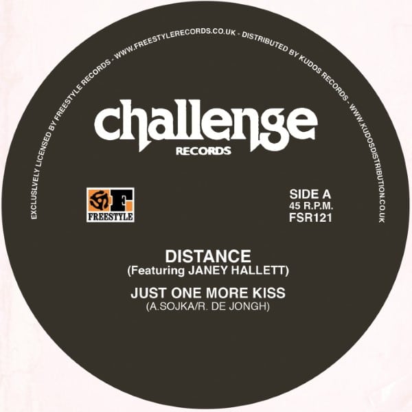Distance - Just One More Kiss - FSR121 - FREESTYLE RECORDS