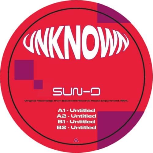 Unknown - Sun-D EP - AGT005 - AGT RECORDS