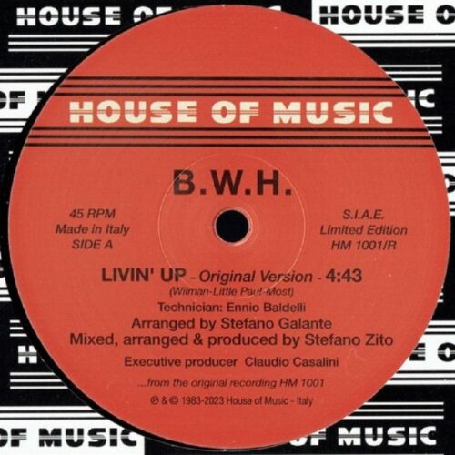 B.W.H. - Livin' Up / Stop - HM1001 - BEST RECORD