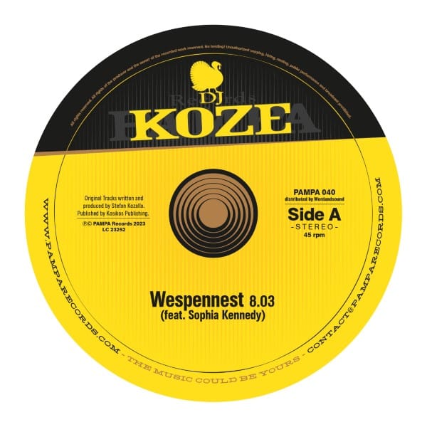 DJ Koze - Wespennest EP - PAMPA040 - PAMPA