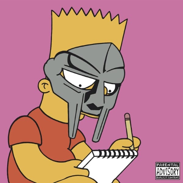 White Girl Wasted/Sonnyjim/The Purist - Barz Simpson (ft. MF Doom & Jay Electronica) - DMFB001 - DAUPE