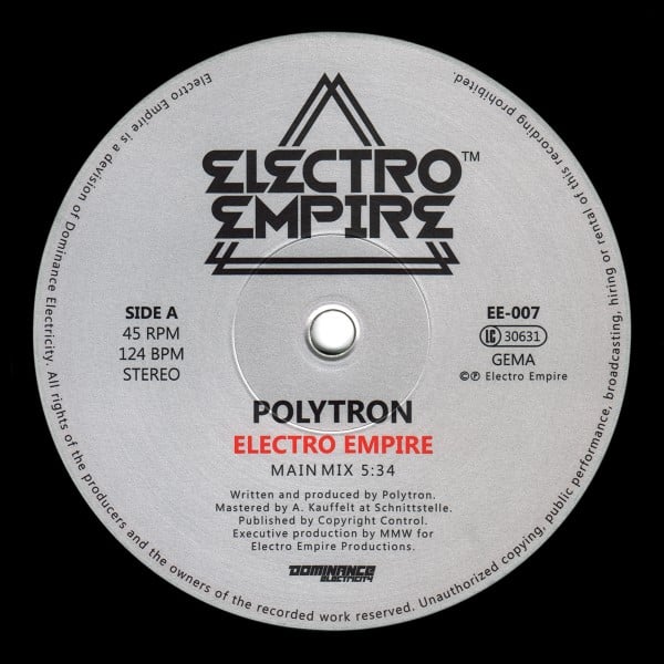 Polytron / Two Witches - Electro Empire / Pimeyden Jousi - EE-007 - ELECTRO EMPIRE