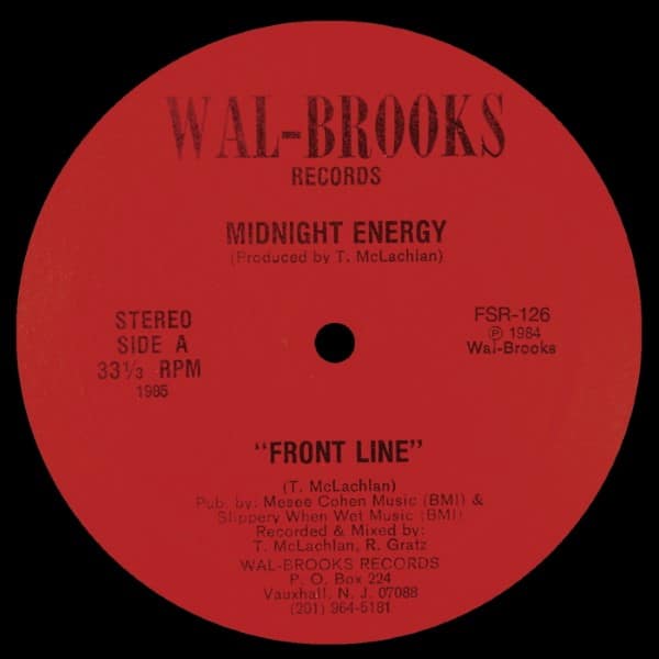 Midnight Energy - Front Line / Saving All My Love - FSR126 - FREESTYLE RECORDS