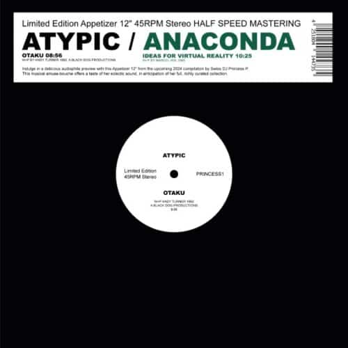 Various/Atypic (Black Dog Productions) / Anaconda - Princess P. presents - PRINCESS1 - PRINCESS P