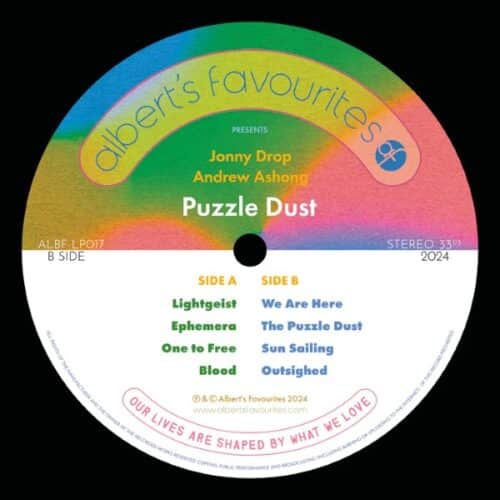 Jonny Drop / Andrew Ashong - Puzzle Dust - ALBFLP017 - ALBERT'S FAVOURITES