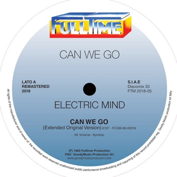 Electric Mind - Can We Go - FTM201805 - FULL TIME
