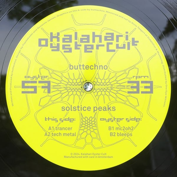 Buttechno - Solstice Peaks - OYSTER57 - KALAHARI OYSTER CULT