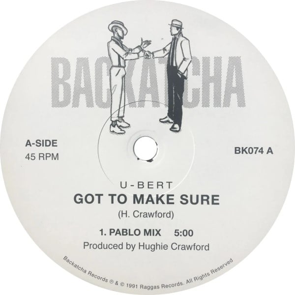 U-Bert - Got to Make Sure - BK074 - BACKATCHA RECORDS