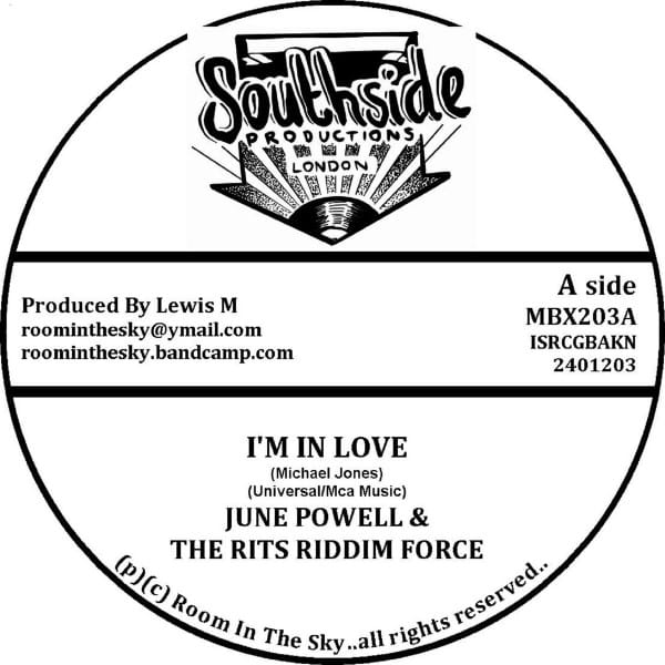 June Powell/The RITS Riddim Force - I'm In Love - MBX203 - SOUTHSIDE PRODUCTIONS