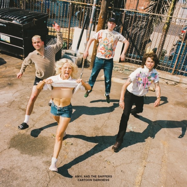 Amyl and The Sniffers - Cartoon Darkness (Black) - RT0510LP - ROUGH TRADE