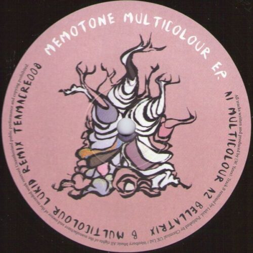 Memotone - Multicolour (Lukid remix) - TEAMACRE008 - BLACK ACRE