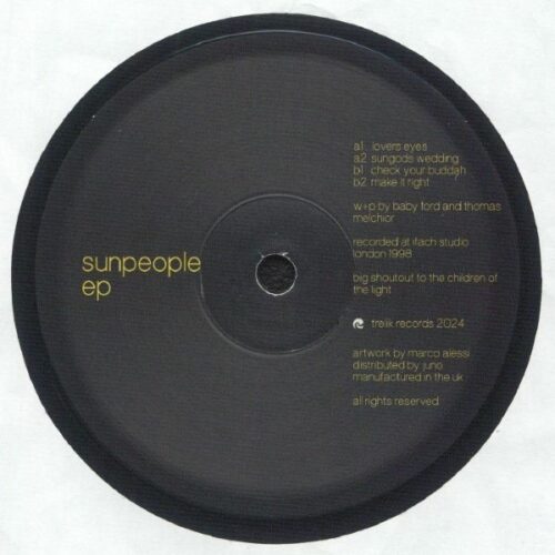 Sunpeople - Sunpeople ep - TR09 - TRELIK