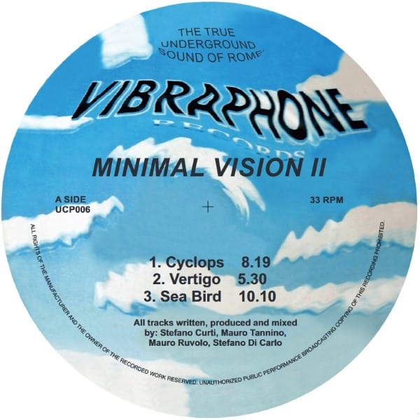 Minimal Vision - Minimal Vision II - UCP006 - VIBRAPHONE RECORDS