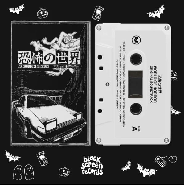 Joseph "Qwesta" Bailey/Garoslaw - World of Horror (Original Game Soundtrack) - BSR148-T - BLACK SCREEN RECORDS