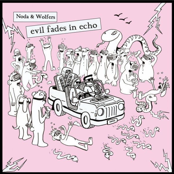 Noda/Wolfers/Legowelt - Evil Fades In Echo - NW050LP - NIGHTWIND