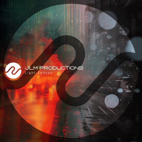 JLM Productions - Light Echoes (light blue marbled vinyl) (label sleeve) - SPTL034 - SPATIAL