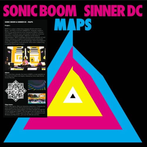 Sonic Boom & SINNER DC - MAPS - MG143 - MENTAL GROOVE