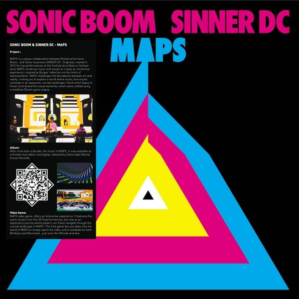 Sonic Boom & SINNER DC - MAPS - MG143 - MENTAL GROOVE