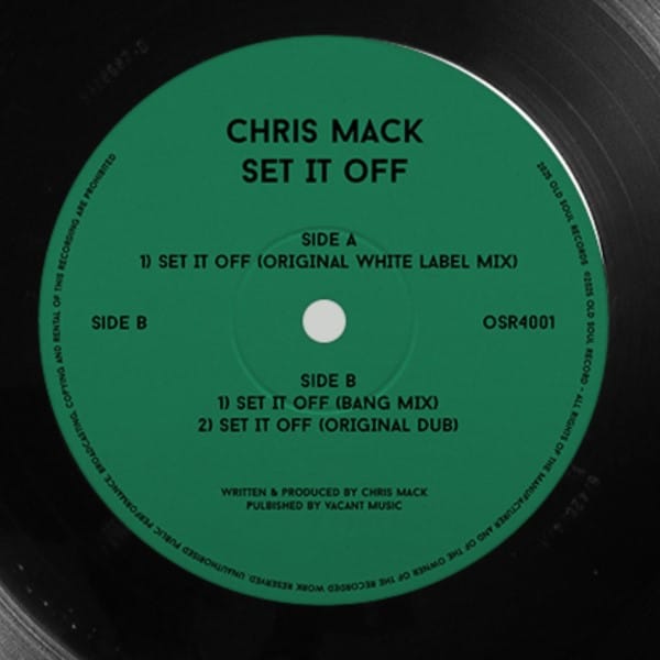 Chris Mack - Set It Off - OSR4001 - OLD SOUL RECORDS