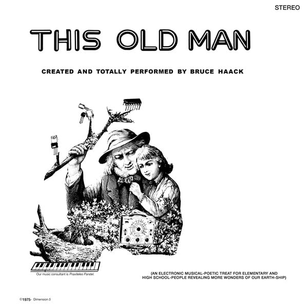 Bruce Haack - This Old Man (Clear vinyl) - SHIMMY2029LPC1 - SHIMMY DISC