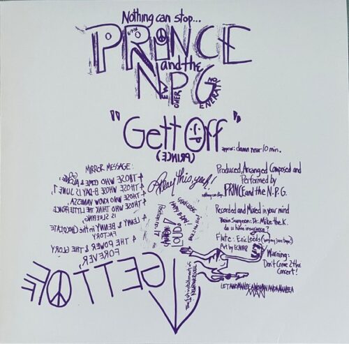 Prince & The Npg - Get Off Black Friday Record Store Day 2023 Vinyl Edition - 603497837885 - WARNER