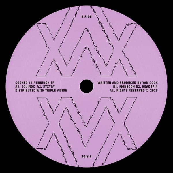 Yan Cook - Equinox EP - COOKED11 - COOKED