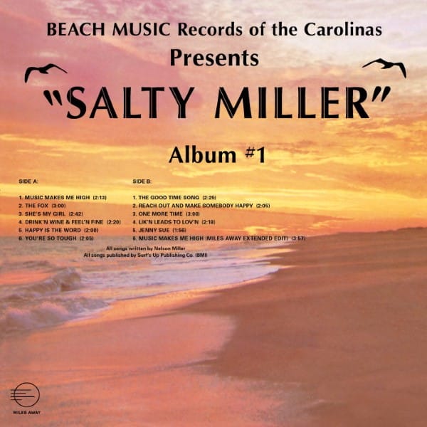 Salty Miller - Album - MALP003 - MILES AWAY RECORDS