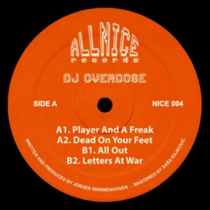 DJ Overdose - L.A.W - NICE004 - ALL NICE RECORDS
