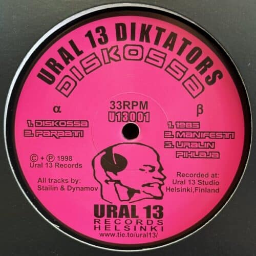 Ural 13 Diktators - Diskossa (2025 repress) - U13001 - URAL 13 RECORDS