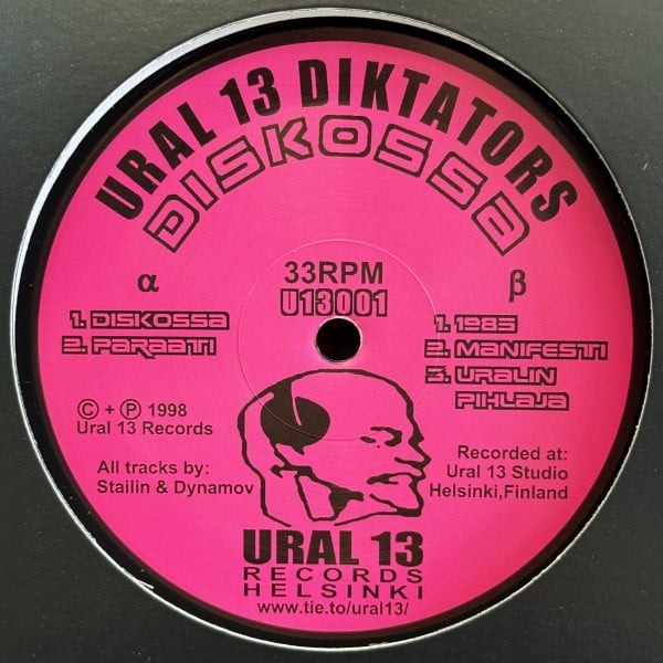 Ural 13 Diktators - Diskossa (2025 repress) - U13001 - URAL 13 RECORDS