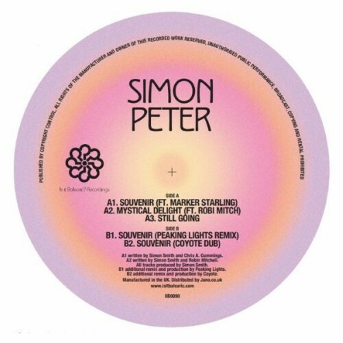 Simon Peter - Souvenir EP (Peaking Lights