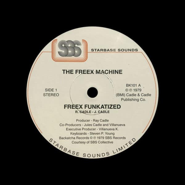 The Freex Machine - Freex Funkatized / Freex Party - BK101 - BACKATCHA RECORDS
