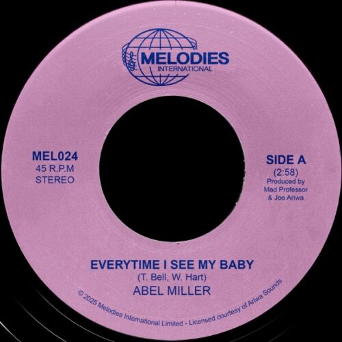 Mad Professor/Abel Miller - Everytime I See My Baby - MEL24 - MELODIES INTERNATIONAL