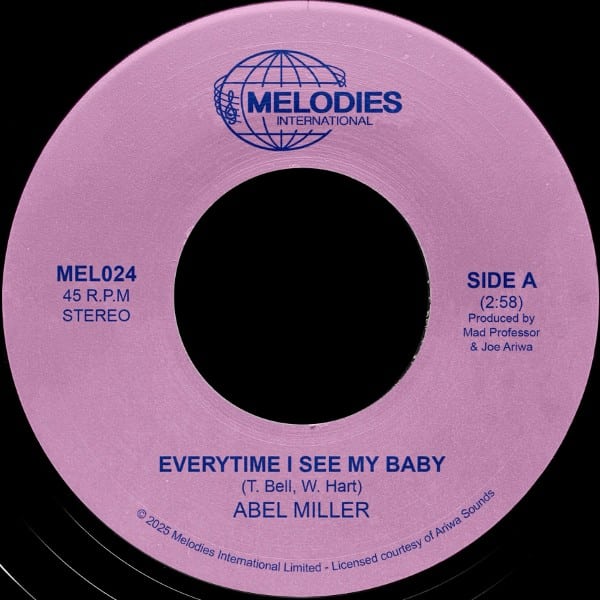 Mad Professor/Abel Miller - Everytime I See My Baby - MEL24 - MELODIES INTERNATIONAL
