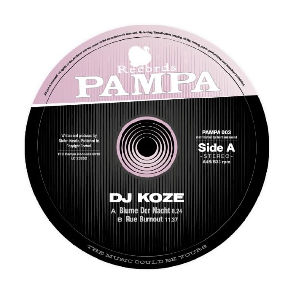 DJ Koze - Rue Burnout (2025 repress) - PAMPA003 - PAMPA