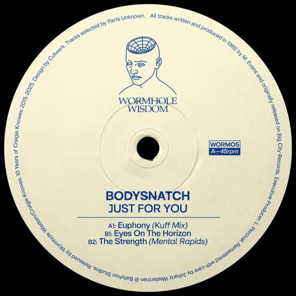 Bodysnatch - Just For You - WORMO5 - WORMHOLE WISDOM