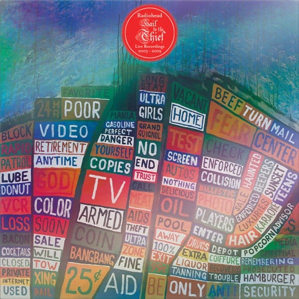 Radiohead - Hail To The Thief (Live Recordings 2003-2009) (Red) - XL1563LPE - XL RECORDINGS
