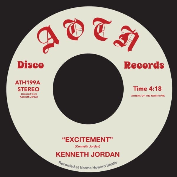Kenneth Jordan - Excitement - ATH199 - ATHENS OF THE NORTH