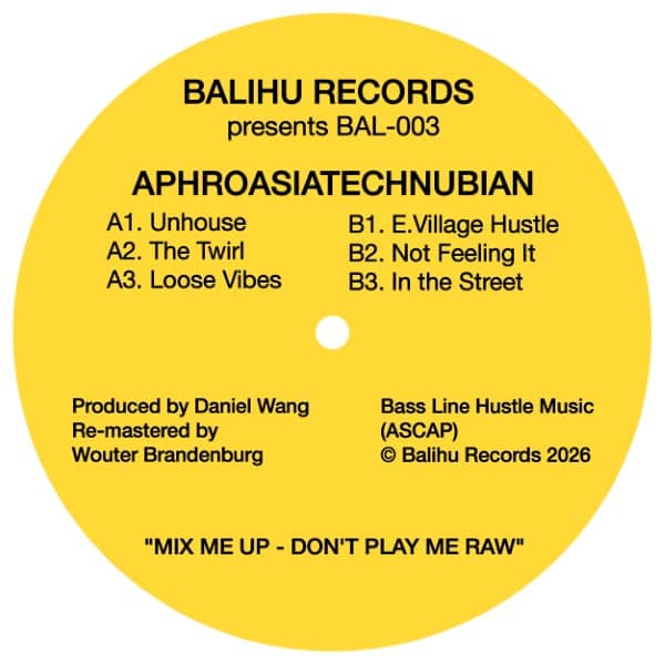 Daniel Wang - Aphroasiatechnubian - BAL003 - BALIHU