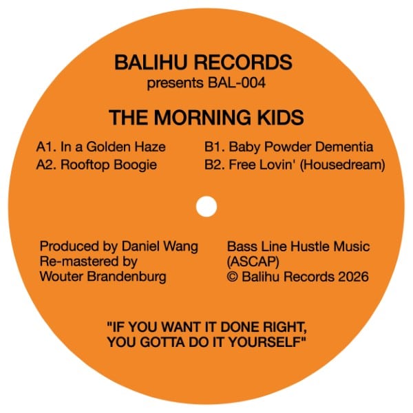 The Morning Kids - In A Golden Haze (2026 Repress) - BAL004 - BALIHU