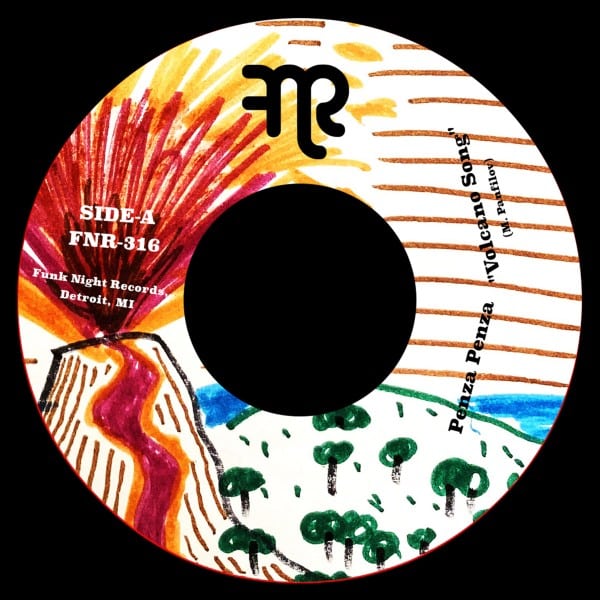 Penza Penza - Volcano Song - FNR-316 - FUNK NIGHT RECORDS