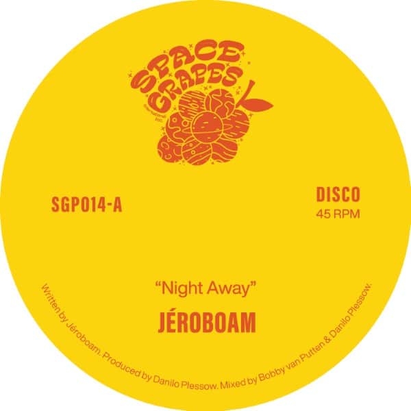 Jeroboam - Night Away / Dive Into Darkness - SGP014 - SPACE GRAPES